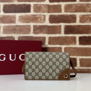 Gucci GG Emblem Bag-20*12.5*5CM - Image 1
