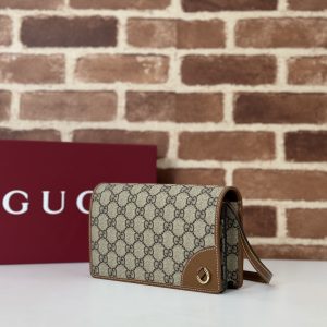Gucci GG Emblem Bag-20*12.5*5CM - Image 2
