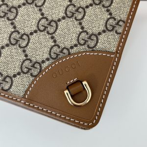 Gucci GG Emblem Bag-20*12.5*5CM - Image 5