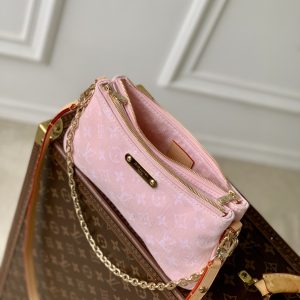 Louis Vuitton Liv Pochette Monogram Denim Bag -M14159-13.5 x 6.5 x 24.5CM - Image 9