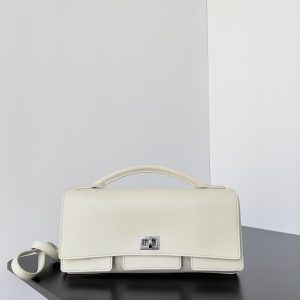 Balenciag Women’s Bel Air Small Clutch On Strap in Black-27*5*14CM - Image 1