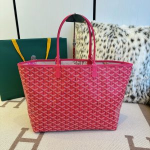 Goyard Fuchsia Pink Reversible St. Louis Tote Bag-34X15X28CM - Image 1