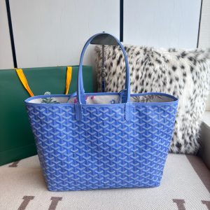 Goyard Fuchsia Pink Reversible St. Louis Tote Bag-34X15X28CM - Image 1