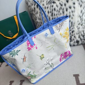 Goyard Fuchsia Pink Reversible St. Louis Tote Bag-34X15X28CM - Image 6