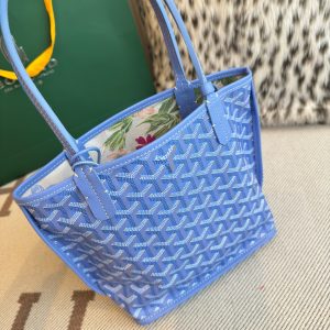 Goyard Fuchsia Pink Reversible St. Louis Tote Bag-20.5X9X20CM - Image 2