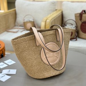 Chloé Horse Medal Basket In Natural Fibers-46*27*30CM - Image 2