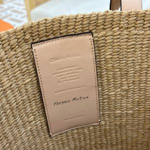 Chloé Horse Medal Basket In Natural Fibers-46*27*30CM - Image 8