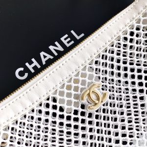 Ch@nel 2025SS Clutch With Chain Bag-15x22x6CM - Image 5
