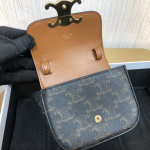 Celina Triomphe Shoulder Bag-11*8*4CM - Image 4