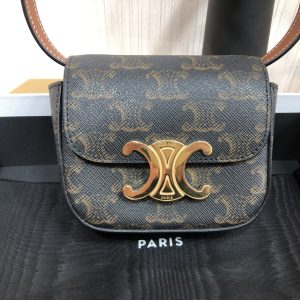 Celina Triomphe Shoulder Bag-11*8*4CM - Image 8