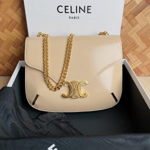 Celina Triomphe Chain square Bag-24.5*17*4CM - Image 2