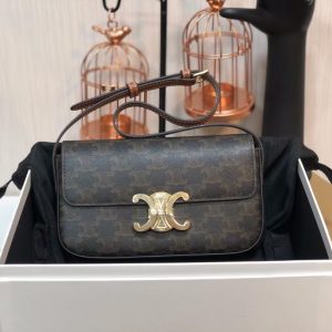 Celin Triomphe Shoulder Bag 2021S-20*10*4CM - Image 4