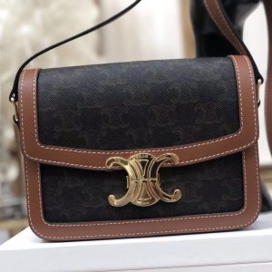 Celin Triomphe Shoulder Bag-18.5X 14 X 6CM - Image 1