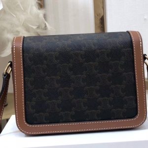 Celin Triomphe Shoulder Bag-18.5X 14 X 6CM - Image 6