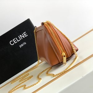 Celin Triomphe Shell Bag-16 X 11X 8CM - Image 2