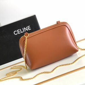 Celin Triomphe Shell Bag-16 X 11X 8CM - Image 3