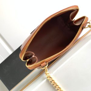 Celin Triomphe Shell Bag-16 X 11X 8CM - Image 7
