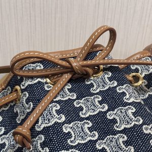 Celin Cabas Triomphe Bucket14X 21 X 14CM - Image 2