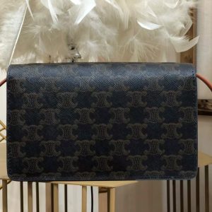 Celin Clutch On Strap-18*8*5CM - Image 9