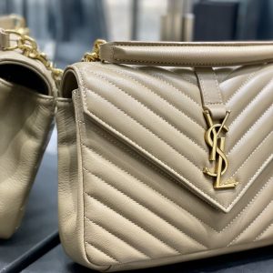 YS L Monogram College Bag-24*17*7CM - Image 4