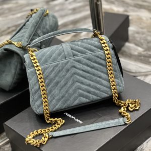 YS L Monogram College Bag-24*17*7CM - Image 5