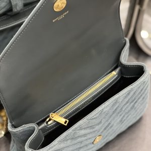 YS L Monogram College Bag-24*17*7CM - Image 6