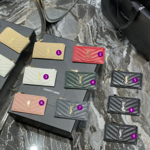 YSL Fragmets Wallet-13x8x2CM