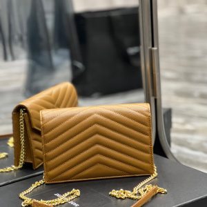 YSL Wallet On Chain-19×11.5x4CM - Image 4