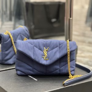 YSL Large Loulou Puffer-23×15.5×5.8cCM - Image 6