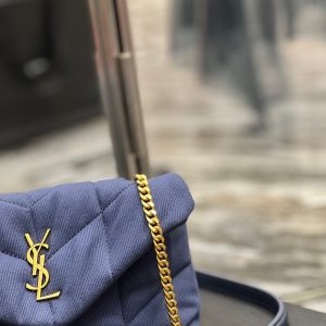 YSL Large Loulou Puffer-23×15.5×5.8cCM - Image 7