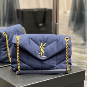YSL Large Loulou Puffer-29*17*11CM - Image 3