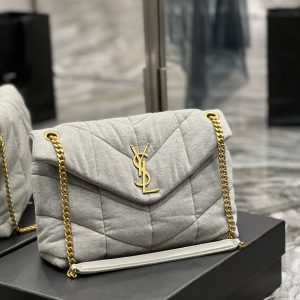 YSL Large Loulou Puffer-29*17*11CM - Image 2
