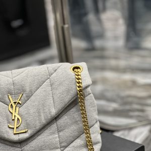 YSL Large Loulou Puffer-29*17*11CM - Image 4