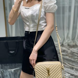 YSL Lou Camera Bag-23*16*6CM - Image 9