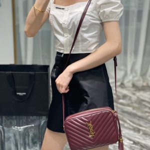 YSL Lou Camera Bag-23*16*6CM - Image 13