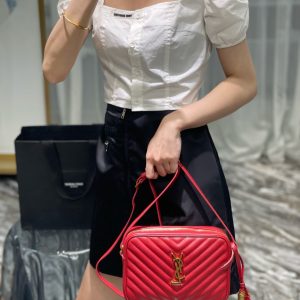 YSL Lou Camera Bag-23*16*6CM - Image 12