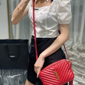 YSL Lou Camera Bag-23*16*6CM - Image 13
