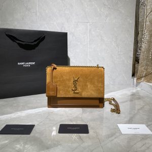YSL Sunset Bag-22*16*8CM - Image 9
