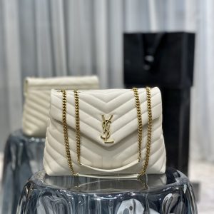 YSL Large LouLou Bag-32*11*22CM - Image 2