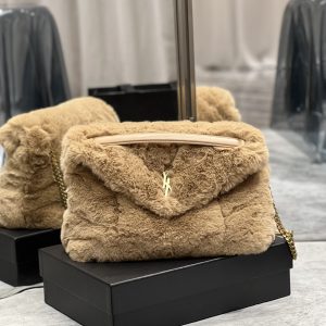 YSL Large Loulou Puffer-35*23*13.5CM - Image 9