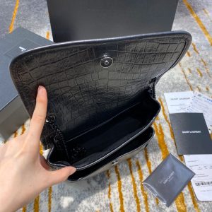 YSL Niki Lambskin Leather-22×16.5×7.5&28×20.5×8.5CM - Image 4