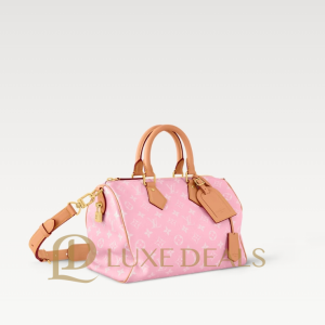 LOUIS VUITTON SPEEDY P9 BANDOULIÈRE 30 M13914 (32*22.5*18cm) Pink - Image 3