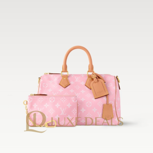 LOUIS VUITTON SPEEDY P9 BANDOULIÈRE 30 M13914 (32*22.5*18cm) Pink - Image 4