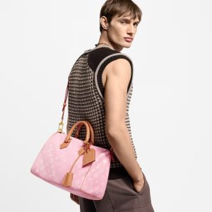 LOUIS VUITTON SPEEDY P9 BANDOULIÈRE 30 M13914 (32*22.5*18cm) Pink - Image 2