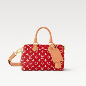 LOUIS VUITTON SPEEDY P9 BANDOULIÈRE 25 Red